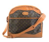 A Louis Vuitton Monogram Canvas Travel Bag, 15 x 15 x 7 1/8 inches.