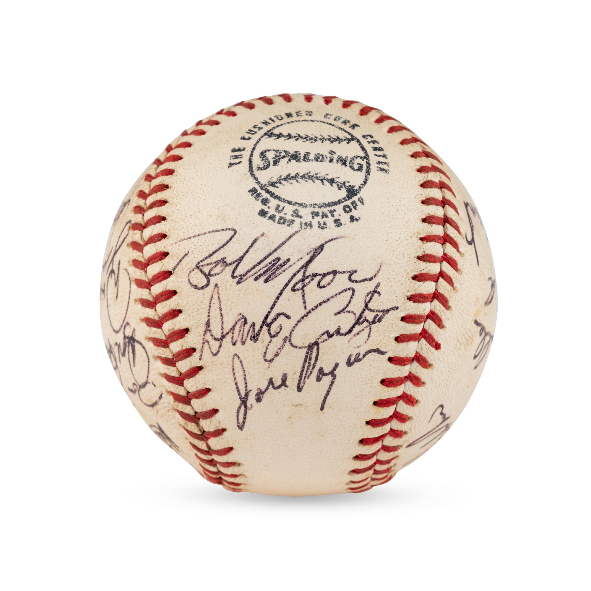 A 1970 Pittsburgh Pirates Team Signed Autograph Baseball (Beckett Authentication Services Letter of Authenticity)