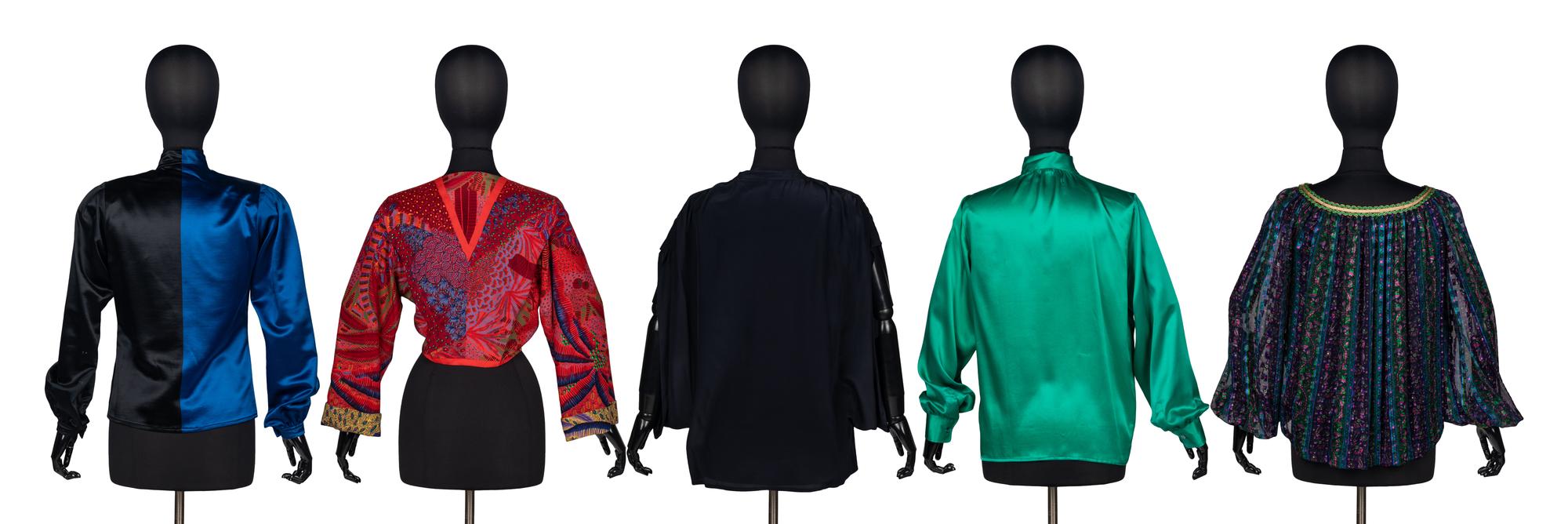 Five Designer Blouses