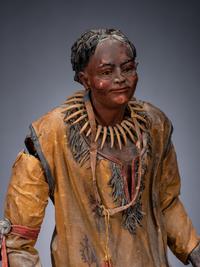 European Upper Missouri Wax Figures, Modeled After Karl Bodmer's Mandan