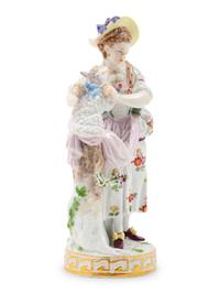 A Meissen Porcelain Figural Group