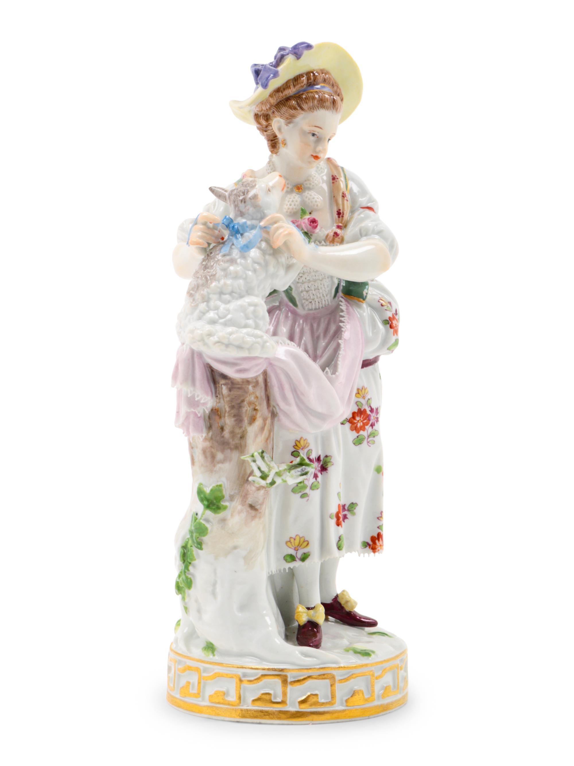 A Meissen Porcelain Figural Group