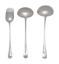 A Group of Three George III Silver Flatware Serving Items