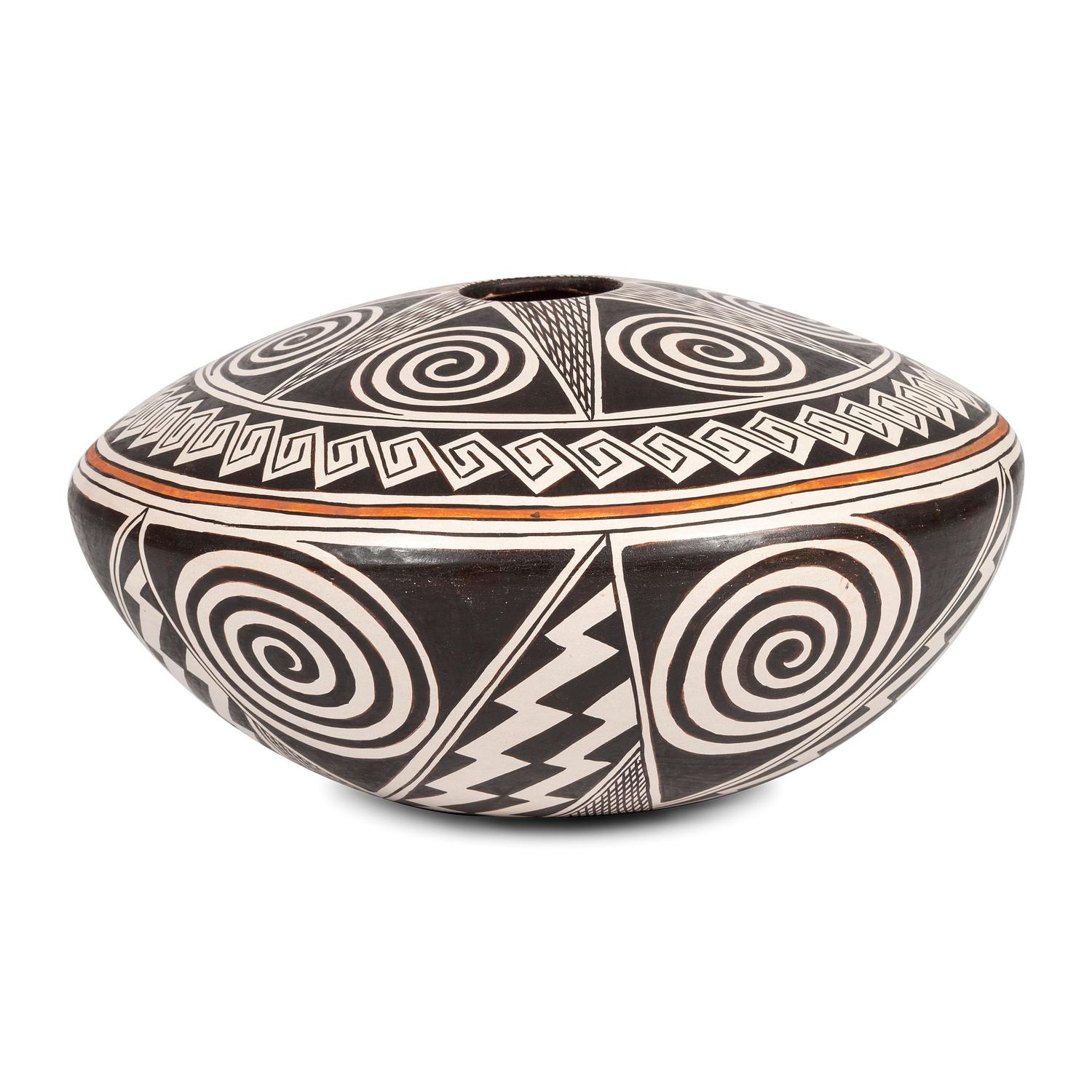 Polychrome Pottery Jar