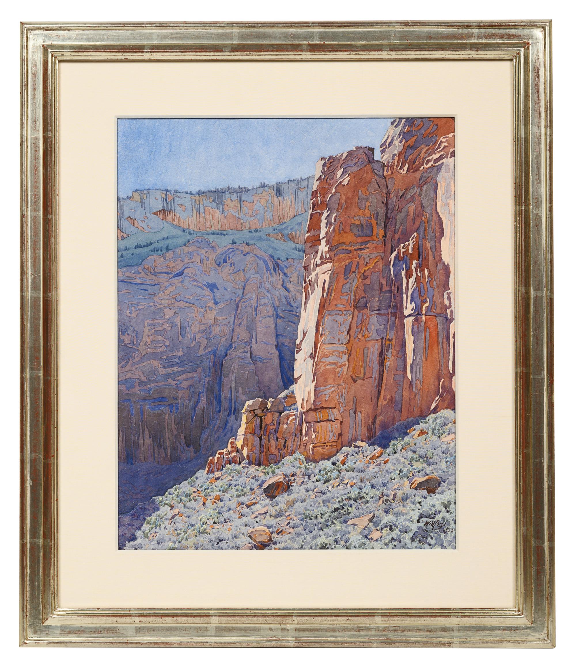 Canyon Walls in the Sunlight