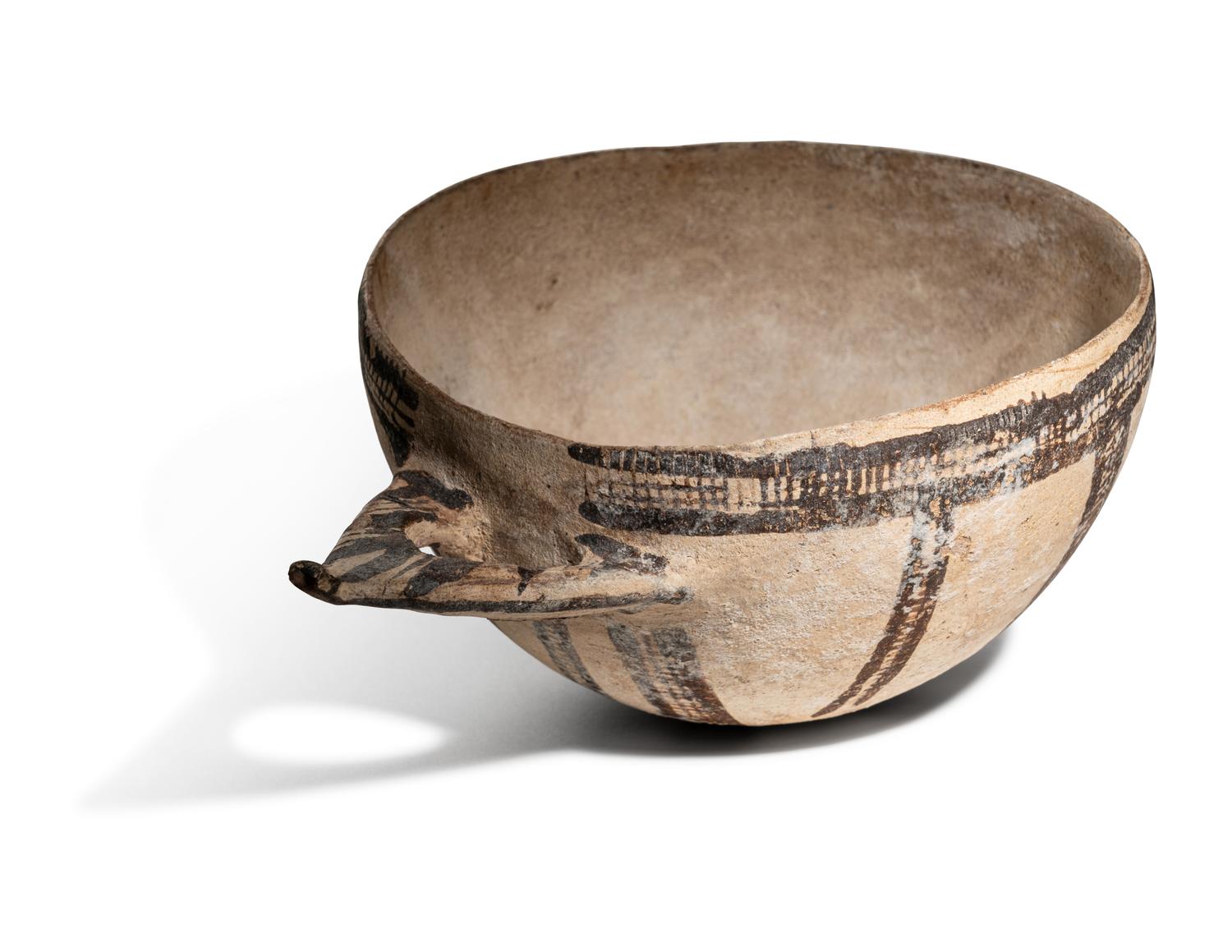 A Cypriot Pottery Milk Bowl