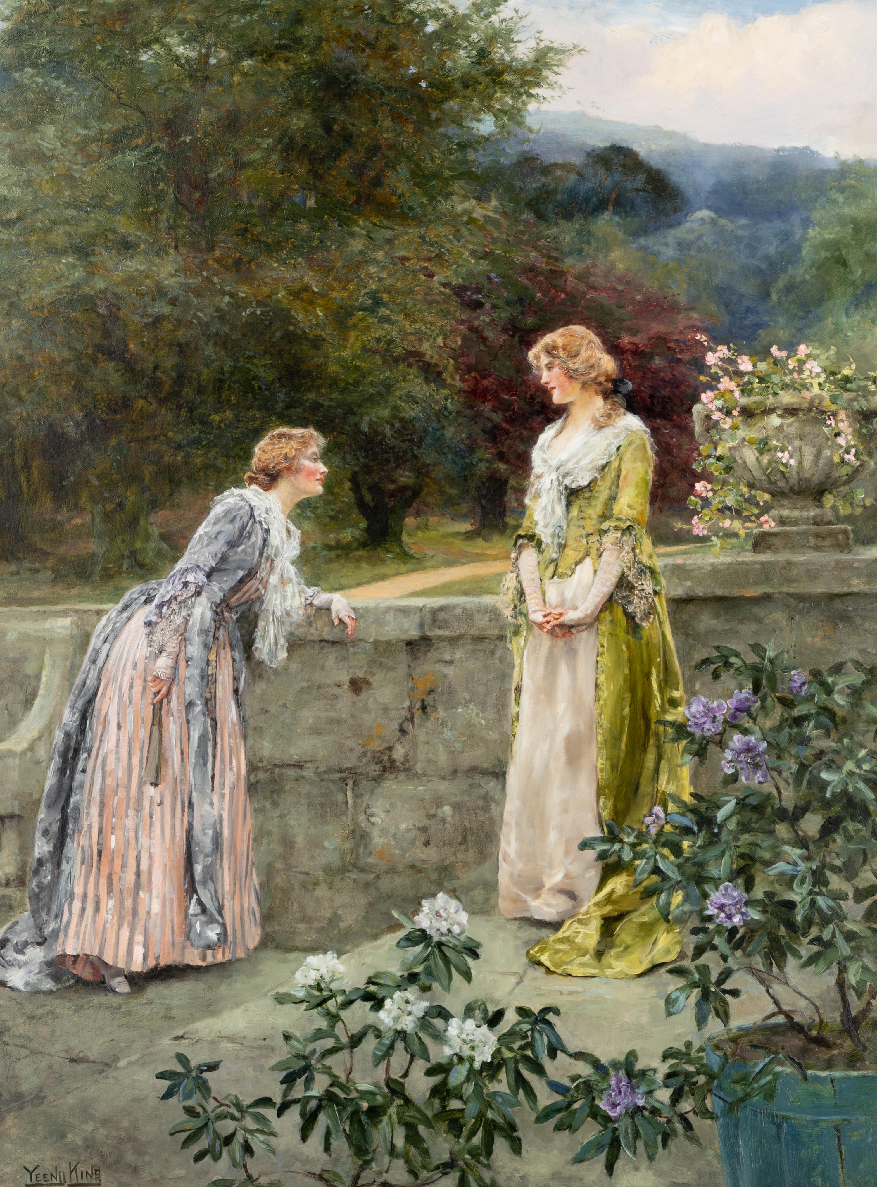 Henry John Yeend King (British, 1855-1924) — Two Women on a Terrace