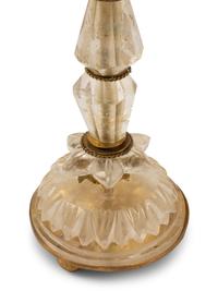 A Pair of Rock Crystal Table Lamps