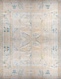 An Oushak Rug. 10 feet x 13 feet 7 inches.