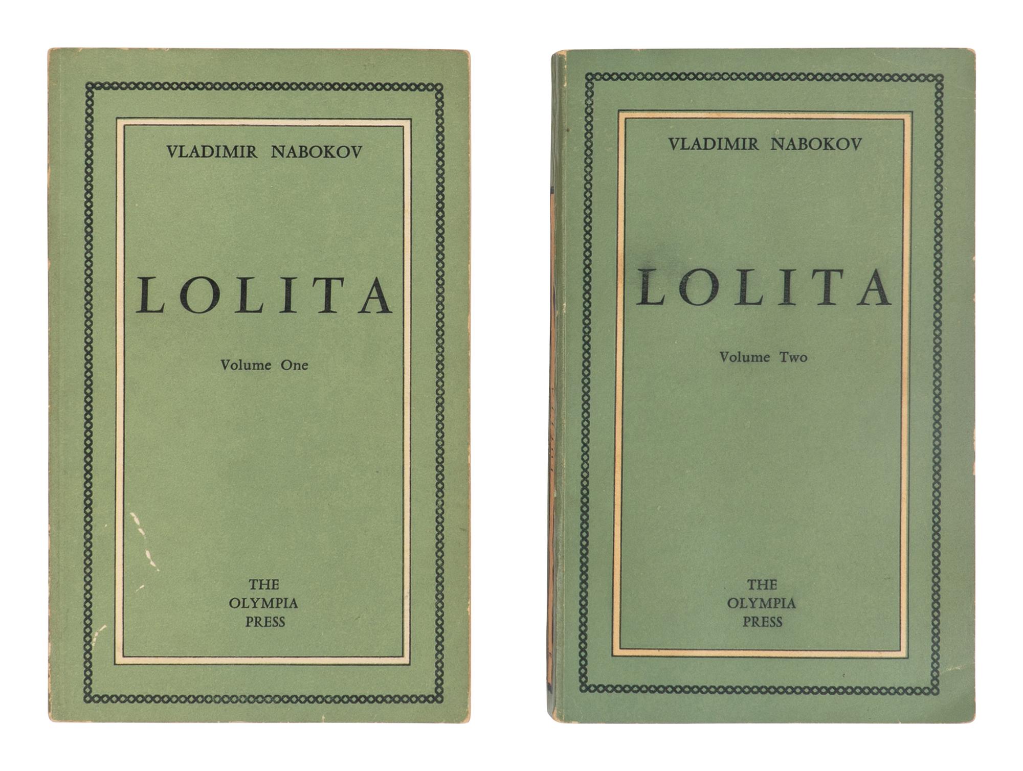 NABOKOV, Vladimir (1899-1977). Lolita . Paris: The Olympia Press, 1955.