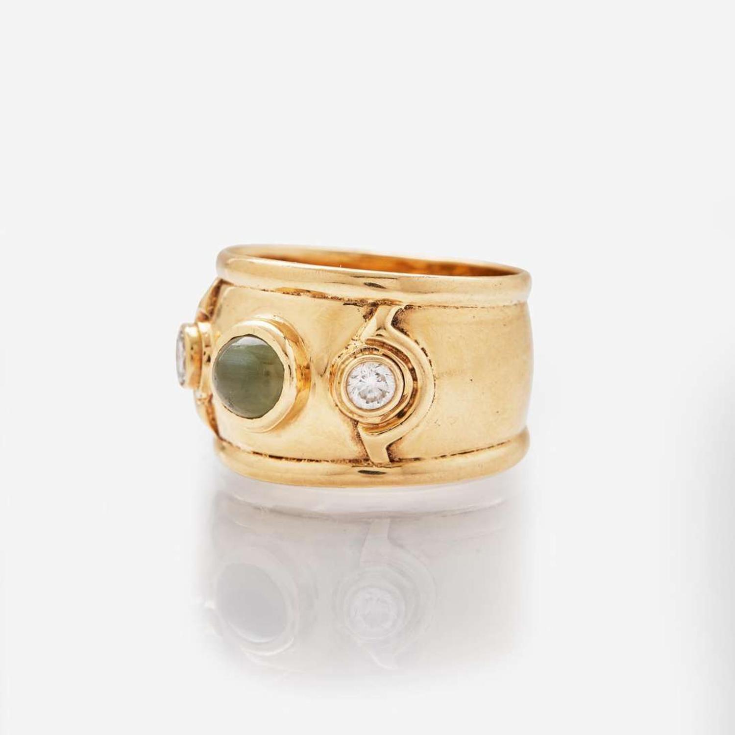 Two Men's 14K Yellow Gold Rings