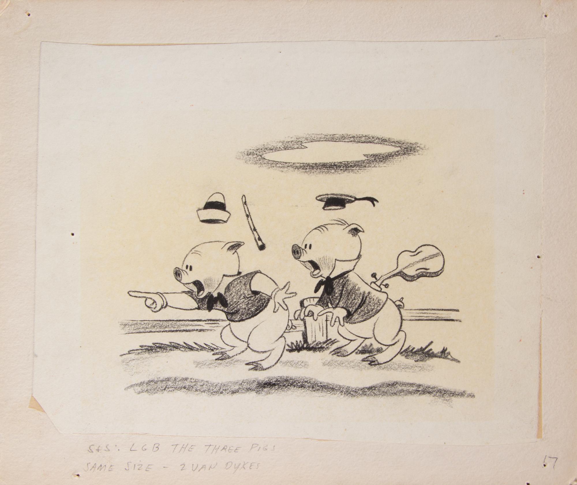 A Collection of Walt Disney Illustration Boards
