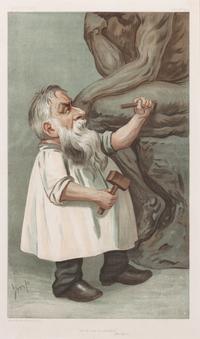 A Group of Five Handcolored Engravings from Vanity Fair Largest: 14 x 8 3/4 inches.