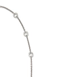 BVLGARI, WHITE GOLD, BLUE TOPAZ AND DIAMOND 'PARENTESI' PENDANT/NECKLACE