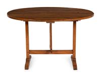 A French Fruitwood Wine Tasting Tilt-Top Table