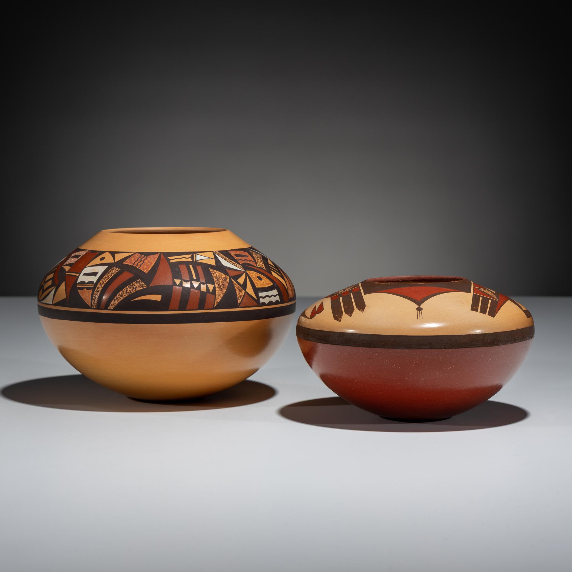 Polychrome Pottery Jars