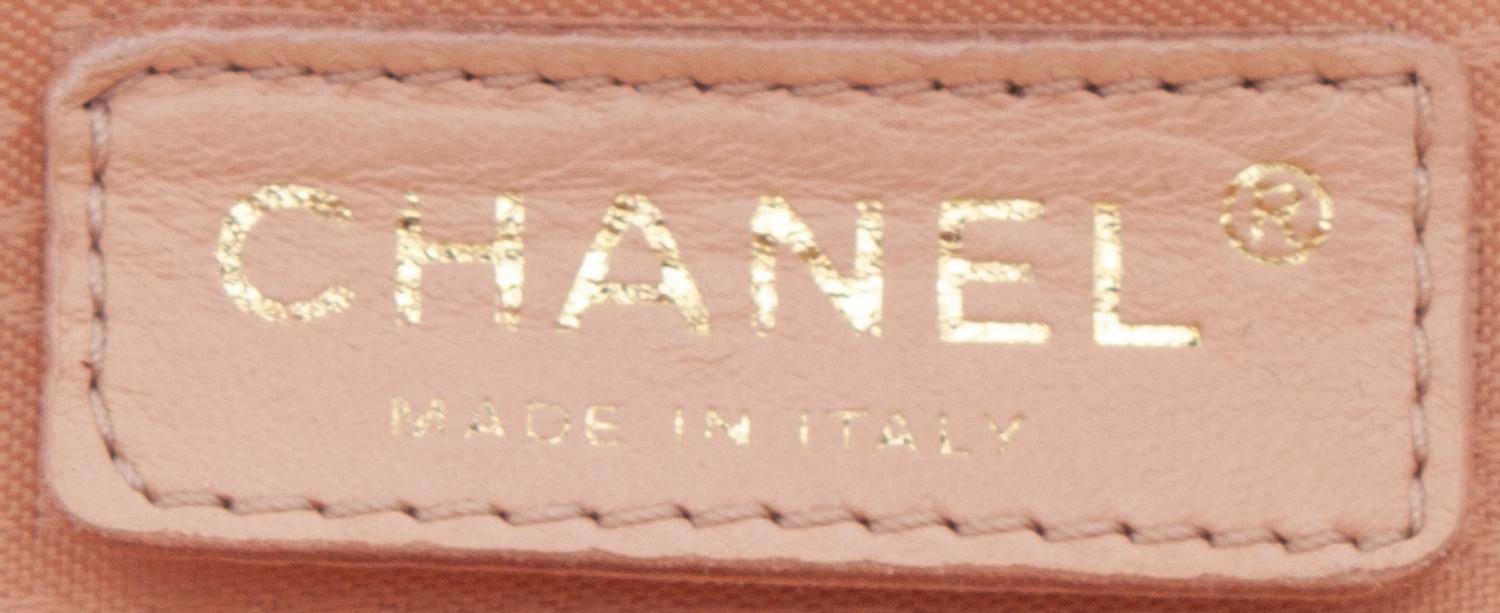 Chanel Pink Woven Rattan Bag, 2004-05