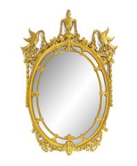 A Continental Giltwood Mirror