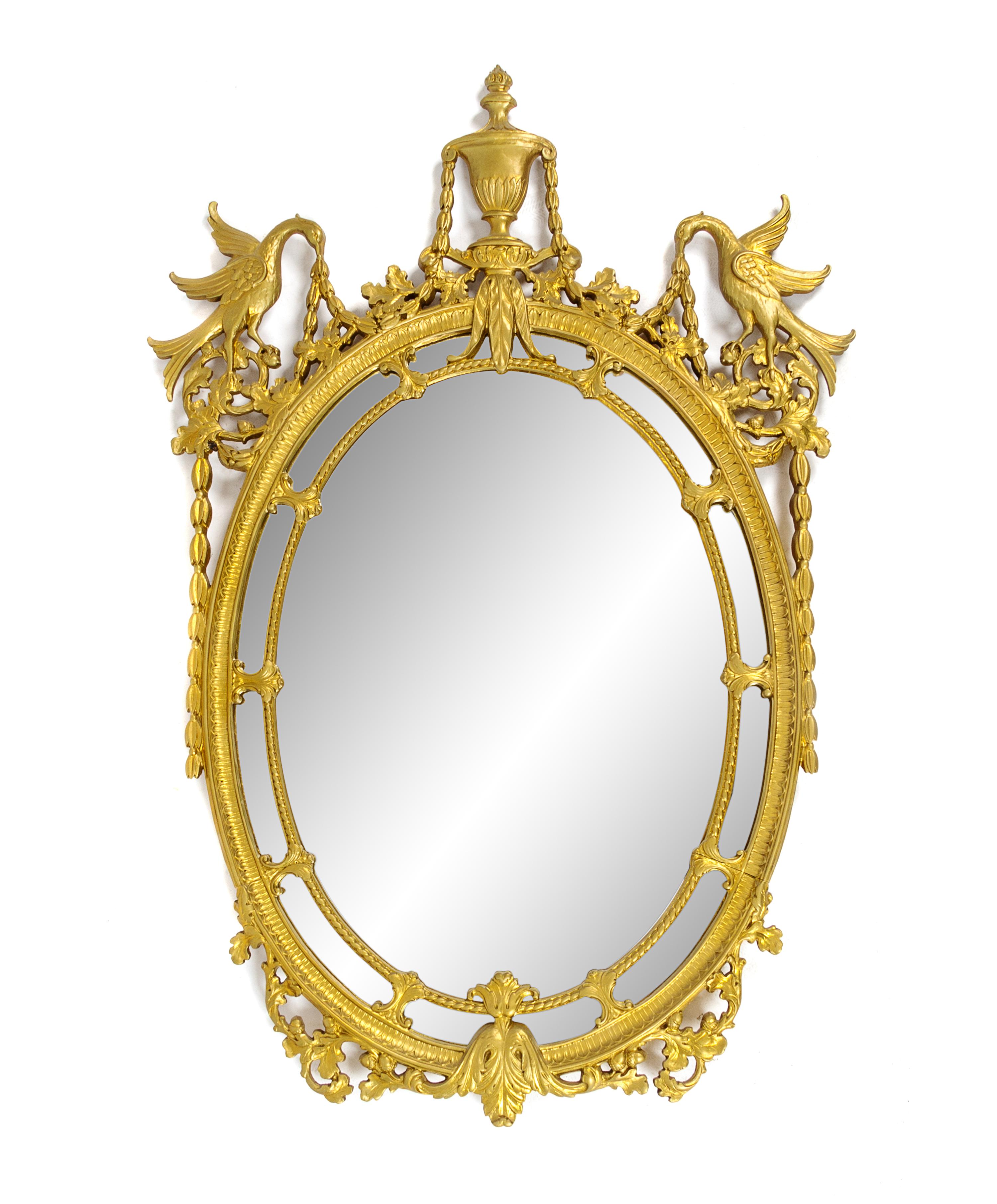 A Continental Giltwood Mirror