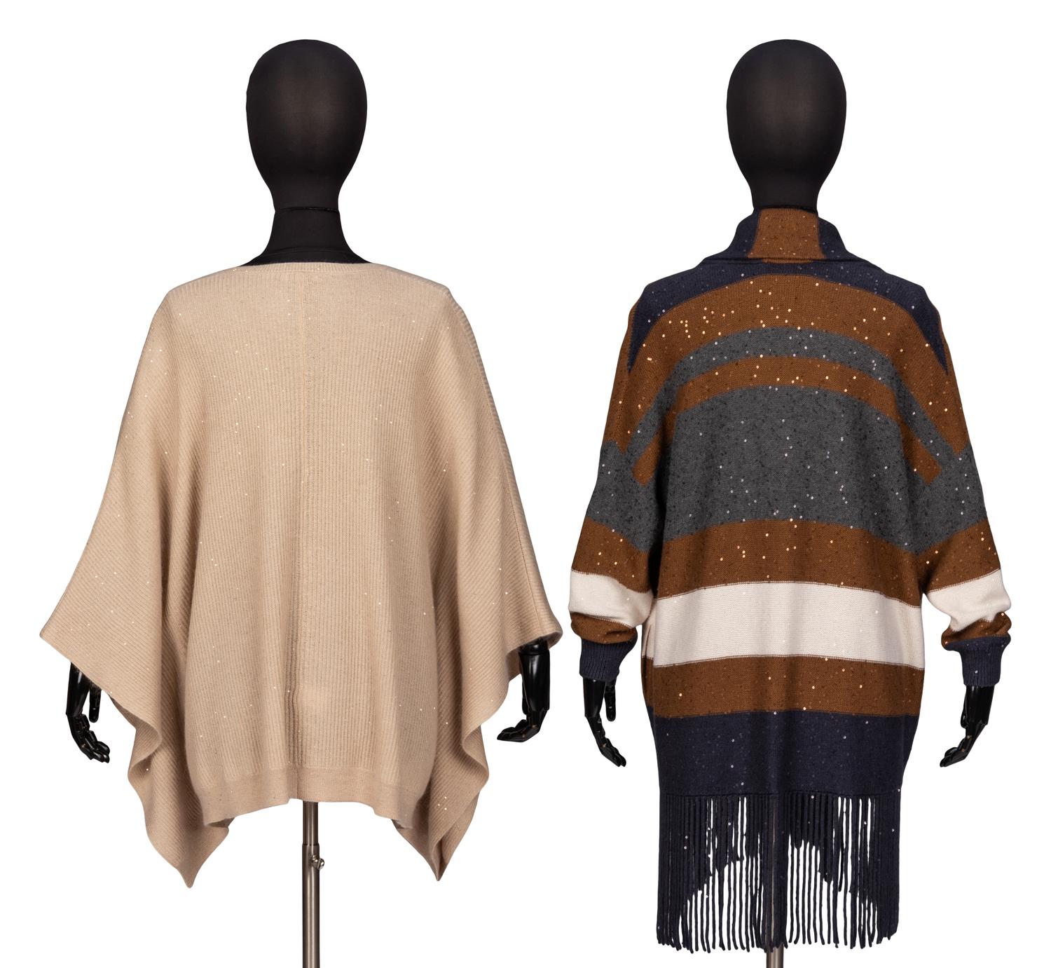 Brunello Cucinelli, Two Knit Cashmere Tops