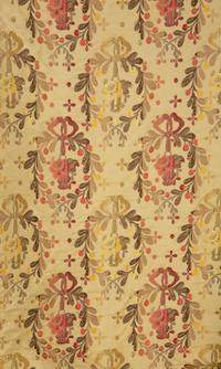 Two Scalamandré Silk Balloon Shades — 20th Century
