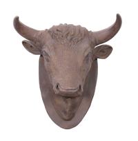 A Model of a Mounted Bulls Head Height 24 inches. — 20TH CENTURY