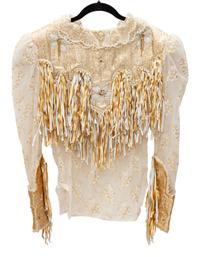 Three Lace and Lame-Fringe Women's Rodeo Shirts