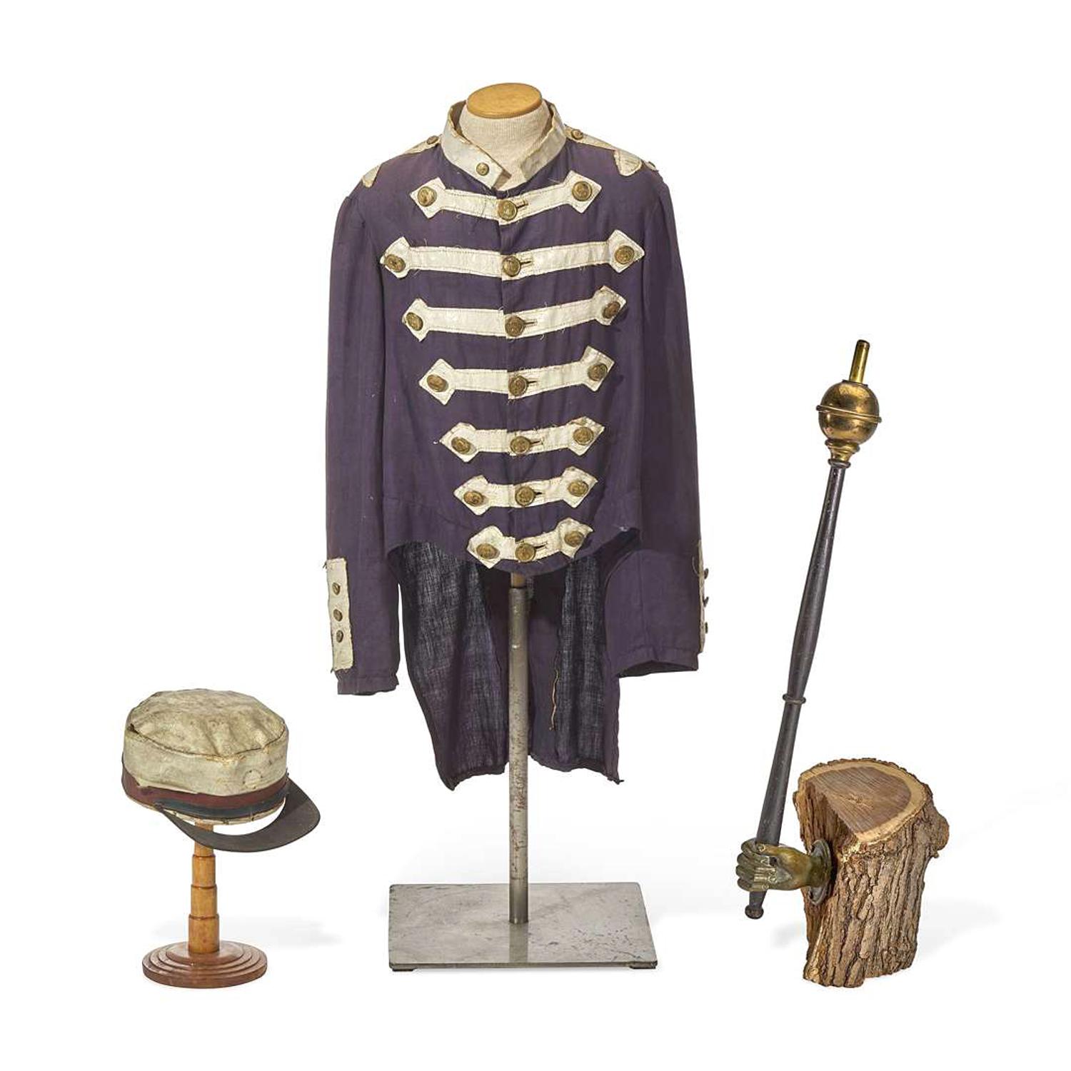 [POLITICS]. A William McKinley presidential campaign parade uniform. Ca 1896.
