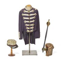 [POLITICS]. A William McKinley presidential campaign parade uniform. Ca 1896.