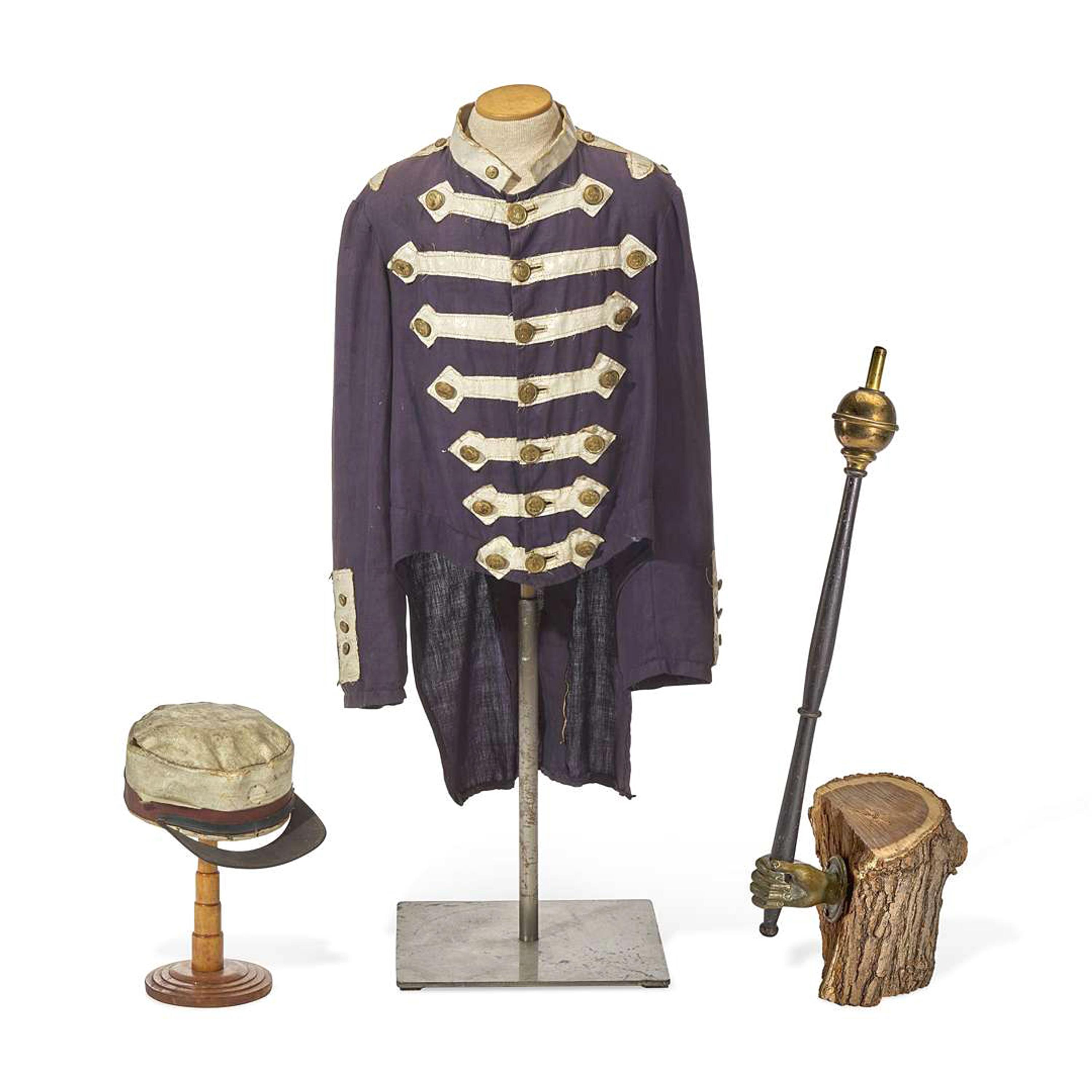 [POLITICS]. A William McKinley presidential campaign parade uniform. Ca 1896.