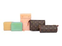 Louis Vuitton, Five Small Leather & Canvas Goods