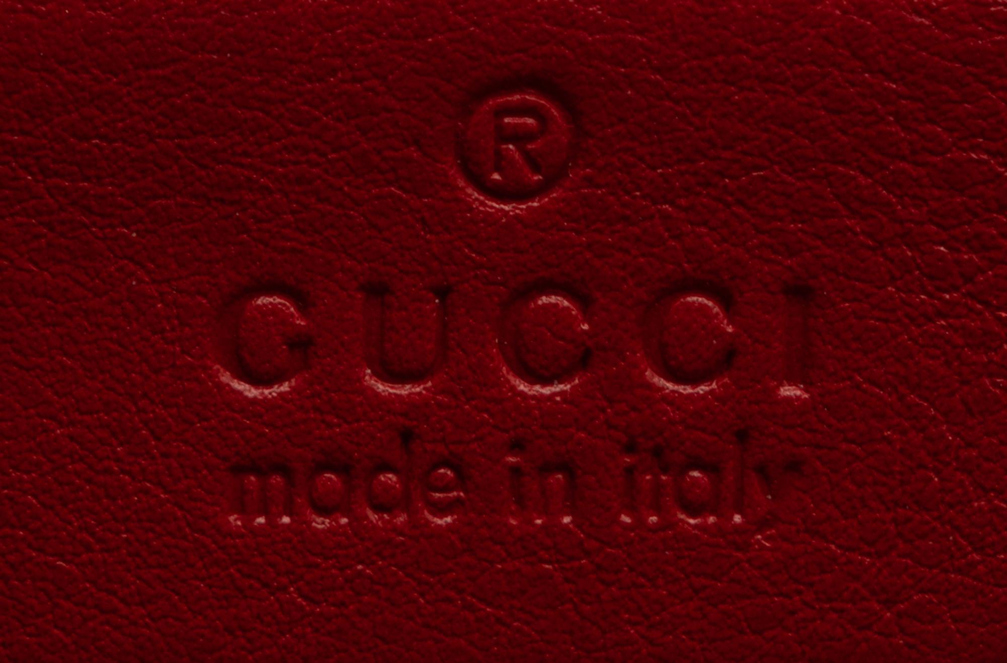 Gucci, Scarlet Satin Clutch