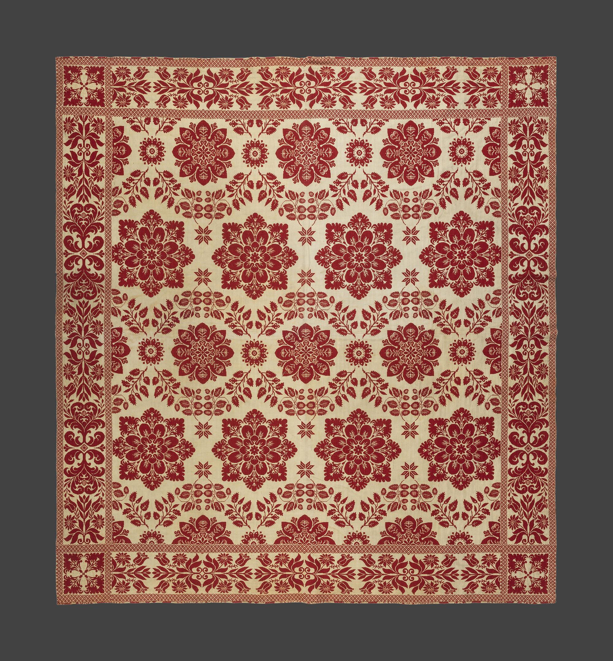 Three Woven Coverlets