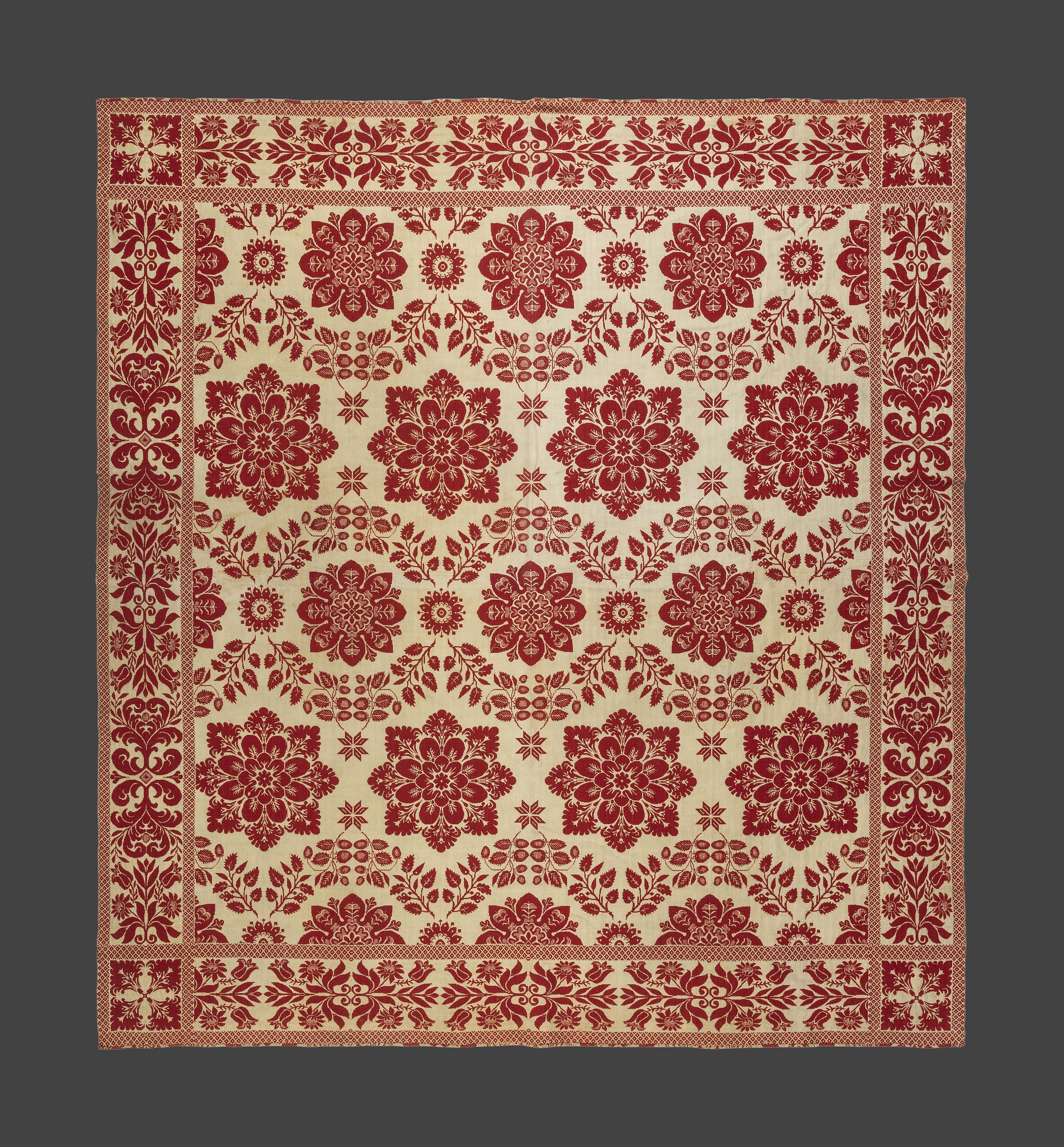 Three Woven Coverlets