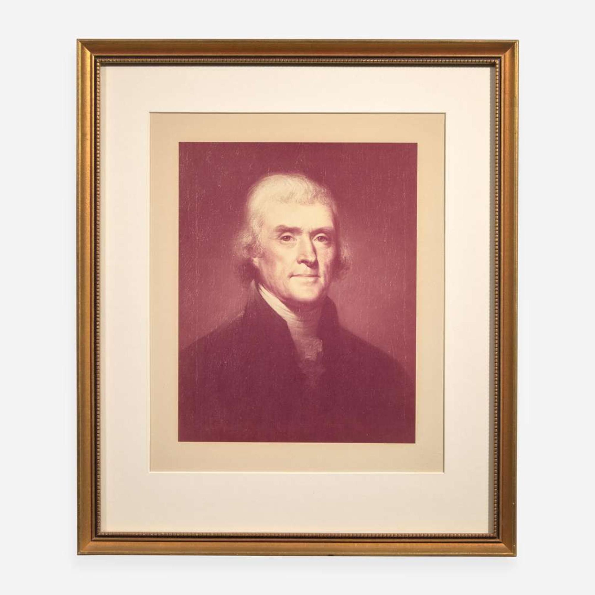 [Presidential] Jefferson, Thomas, and James Madison Partially-Printed Ship's Passport, signed