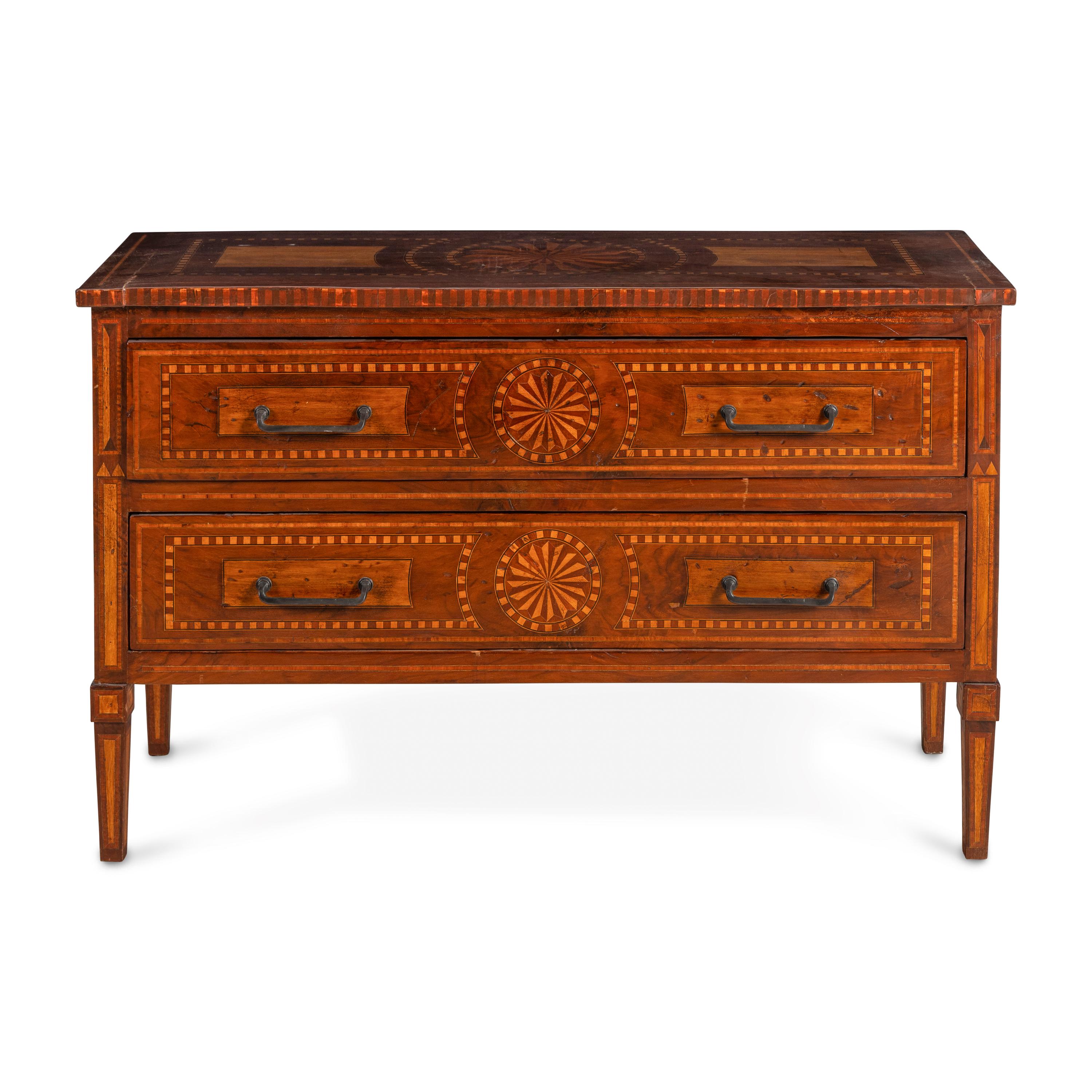 An Italian Marquetry Commode