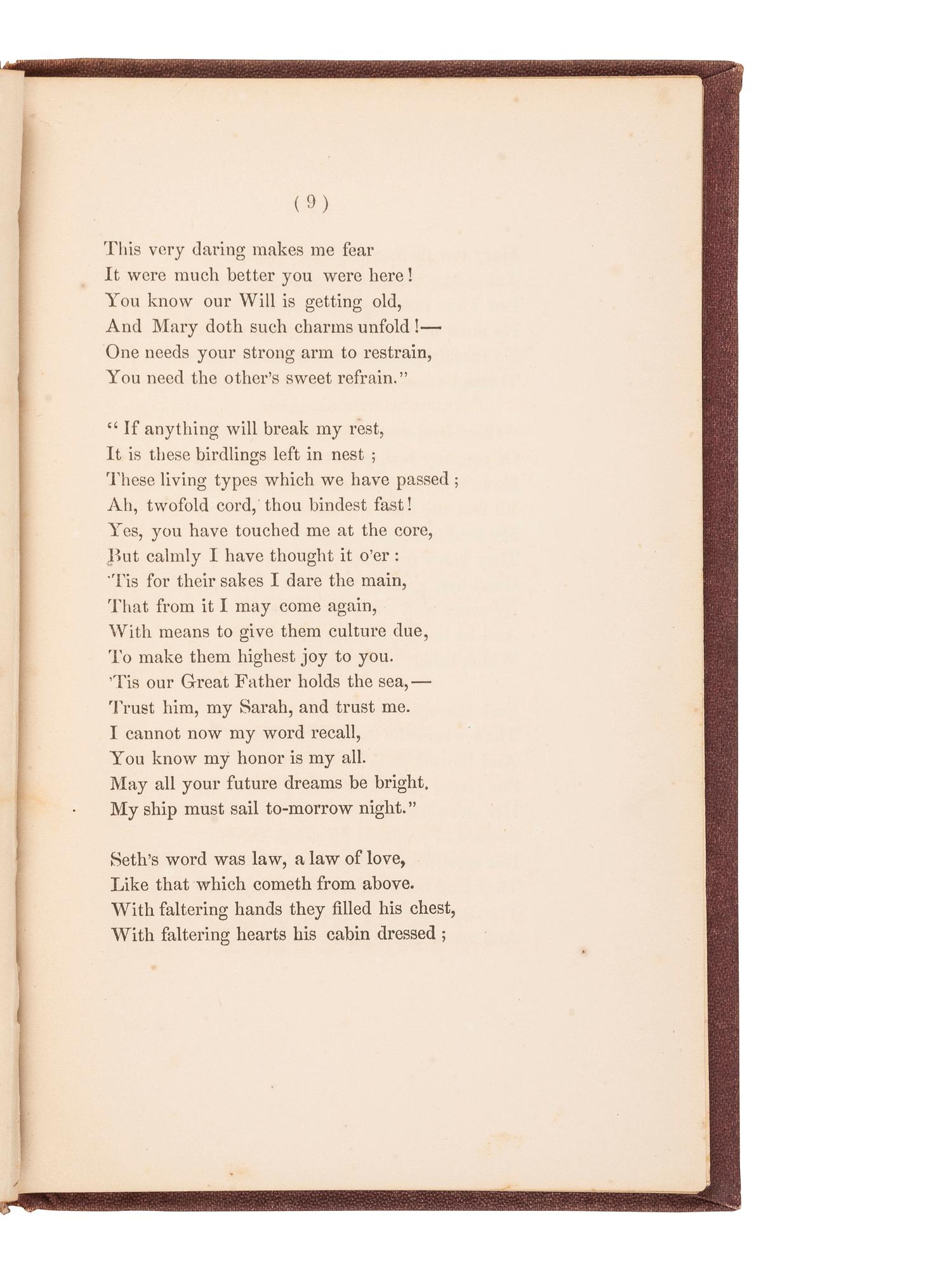 [SHIPWRECKS -- AMERICAN -- NARRATIVES]. A group of 4 narratives, most by women, describing shipwrecks of American vessels, comprising: