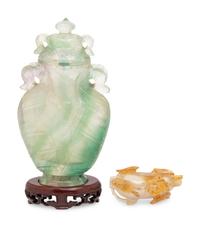 Two Chinese Hardstone Carvings, 20th Century