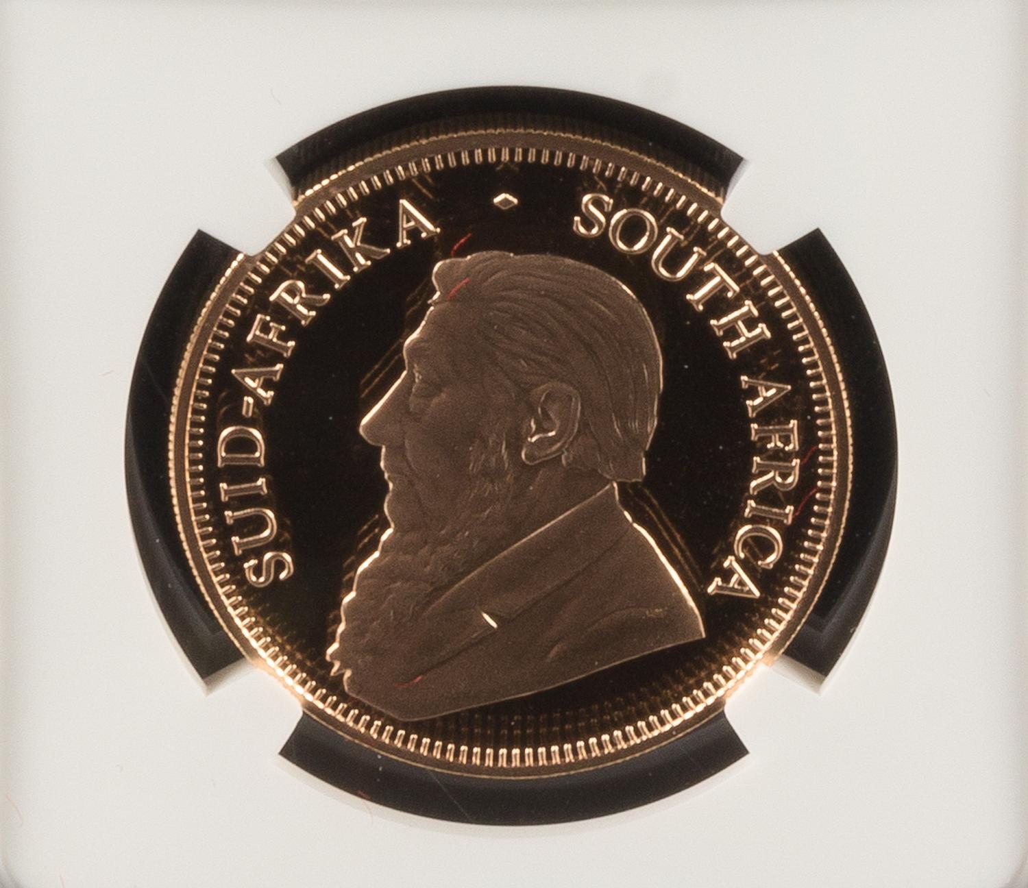 A South Africa 2014 Krugerrand: 20 Years of Democracy 1 Oz. Gold Proof