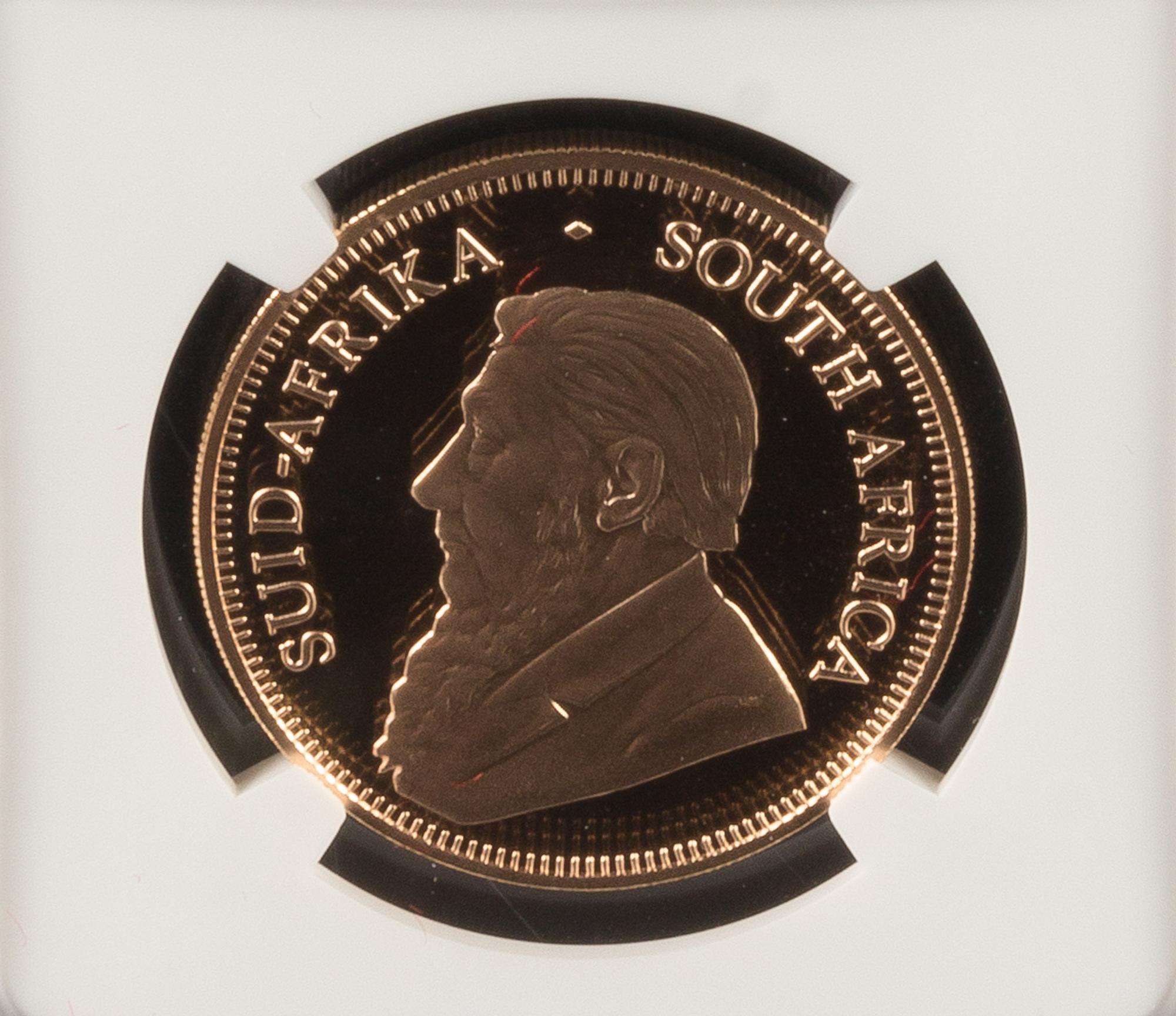A South Africa 2014 Krugerrand: 20 Years of Democracy 1 Oz. Gold Proof