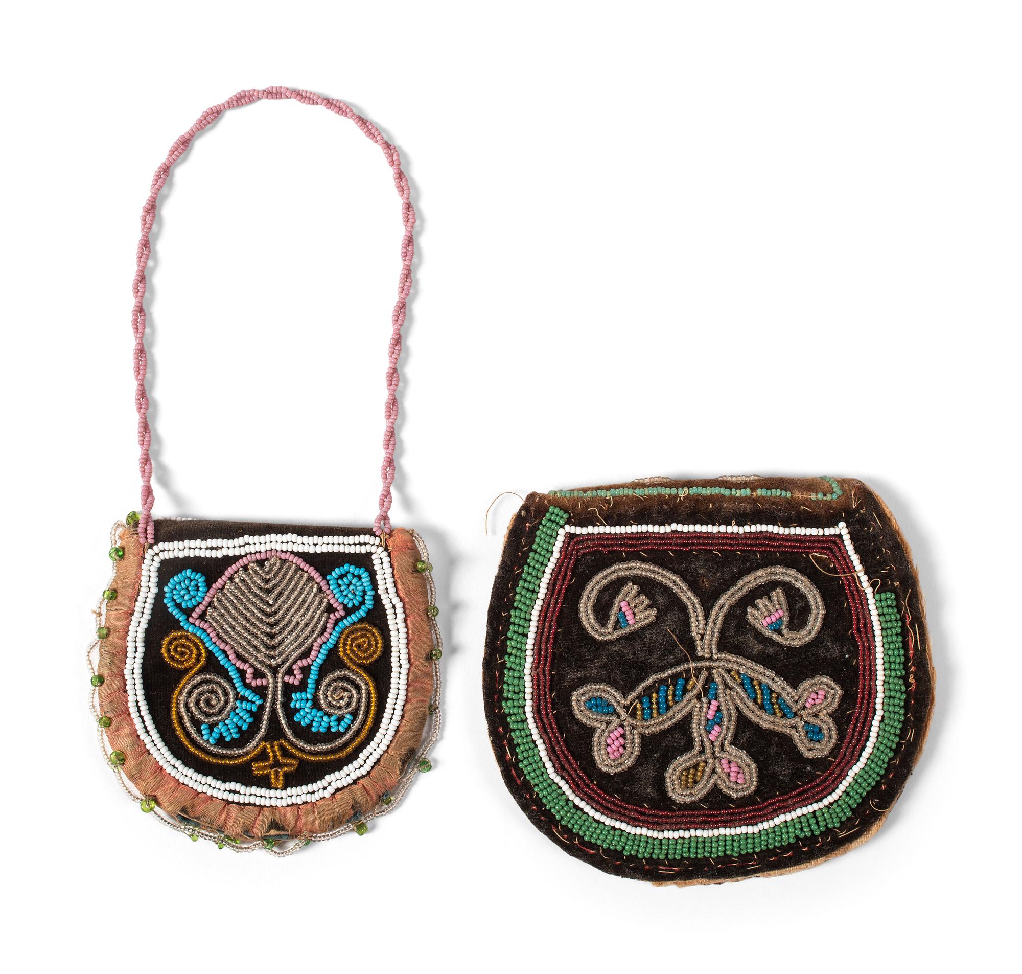 Seneca Beaded Pouches