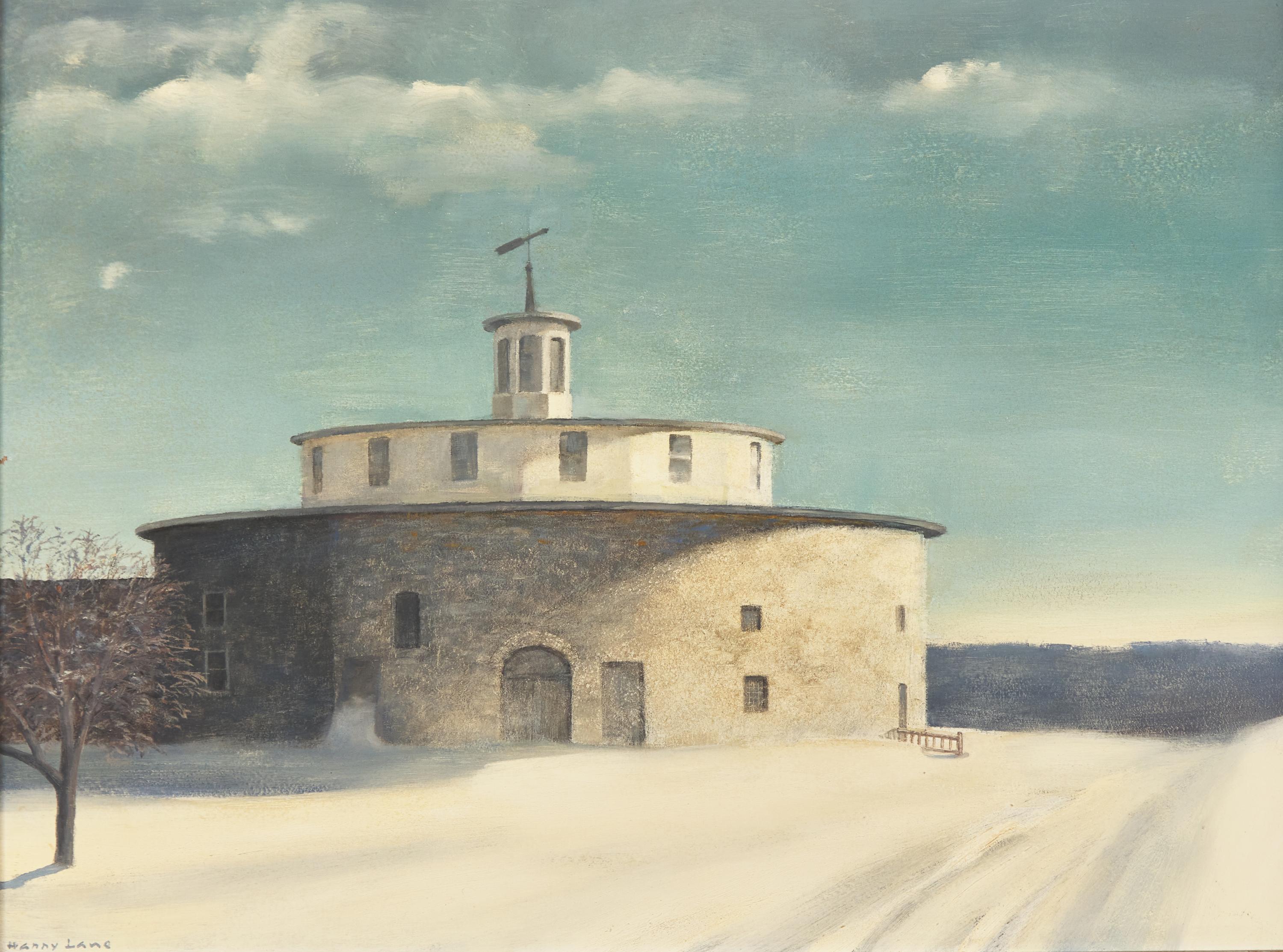 Harry Lane (American, 1891–1973) — Shaker Barn