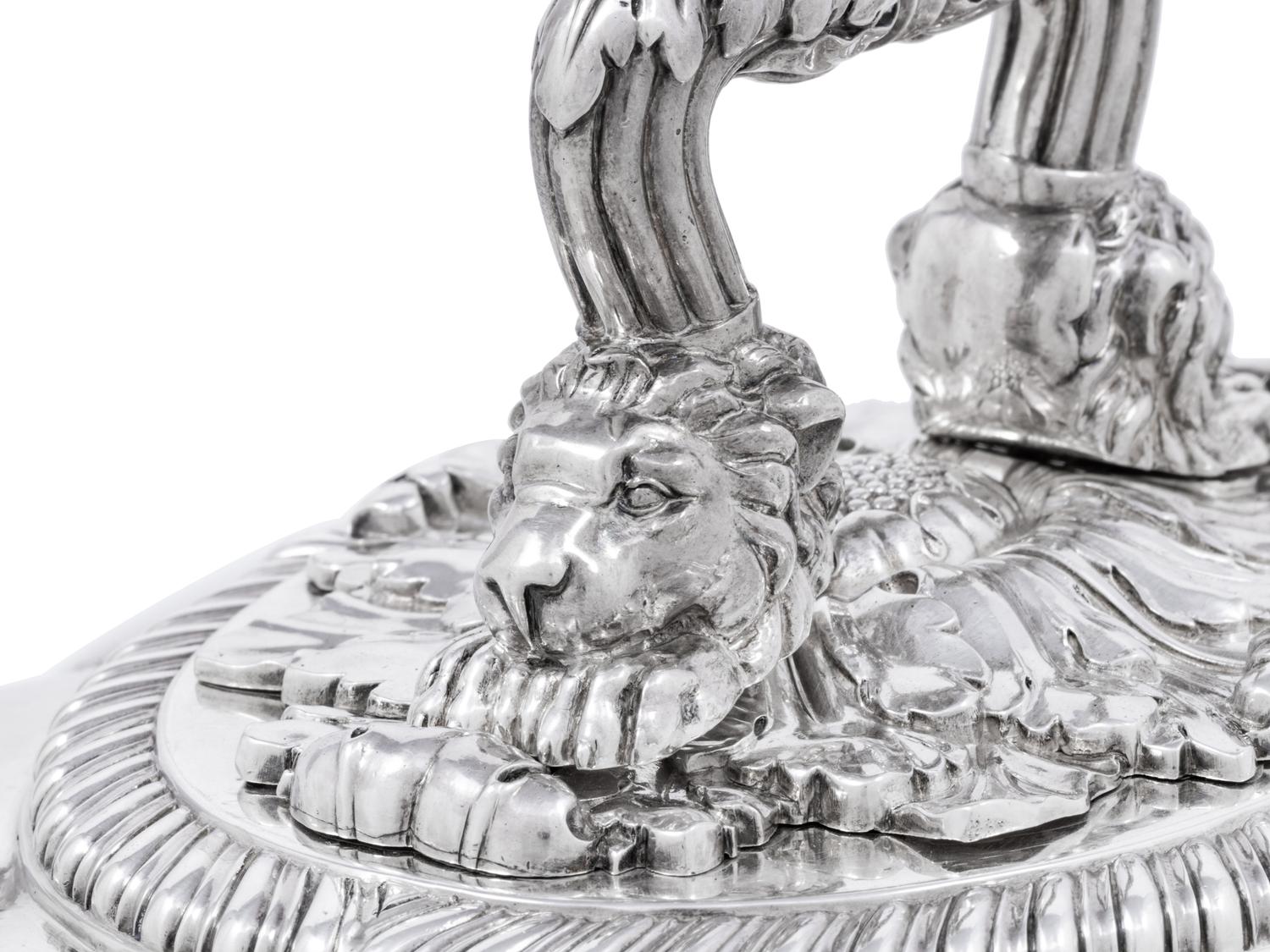 A Paul Storr George III Silver Cloche