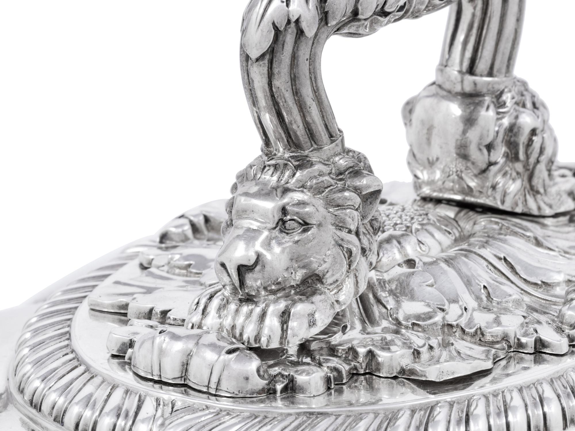 A Paul Storr George III Silver Cloche