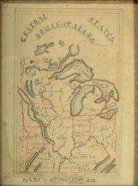 A Hand-Drawn Map of the Central States