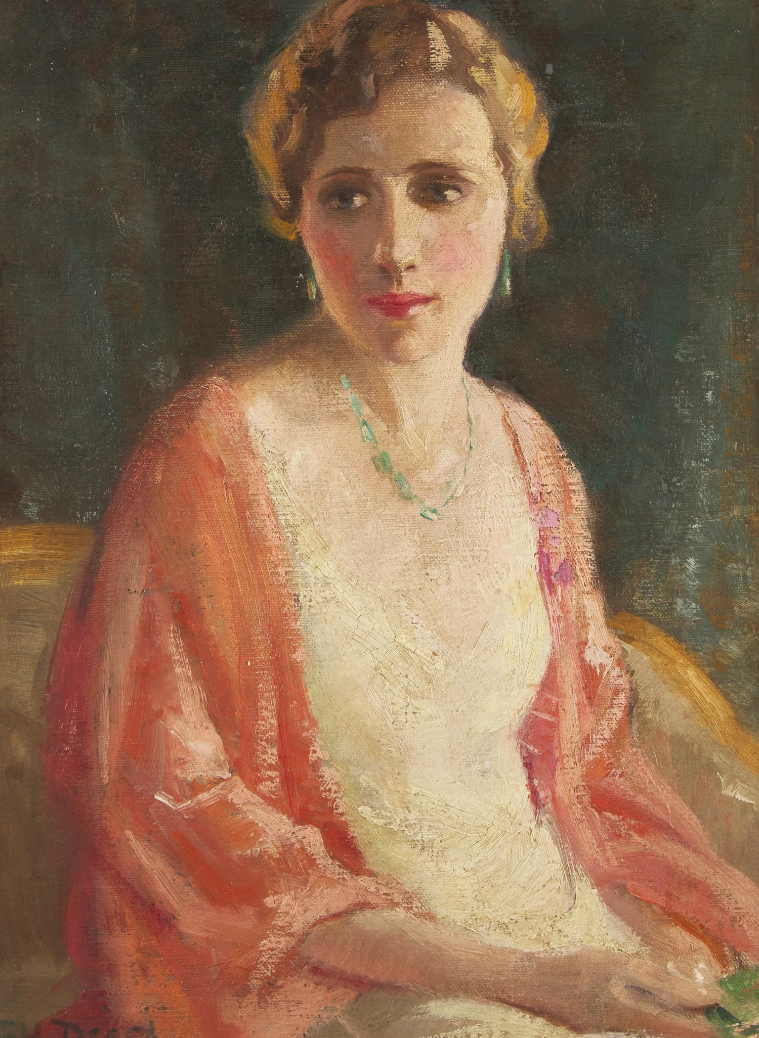 Isabelle (Portrait of a Lady with a Green Necklace)