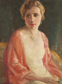 Isabelle (Portrait of a Lady with a Green Necklace)