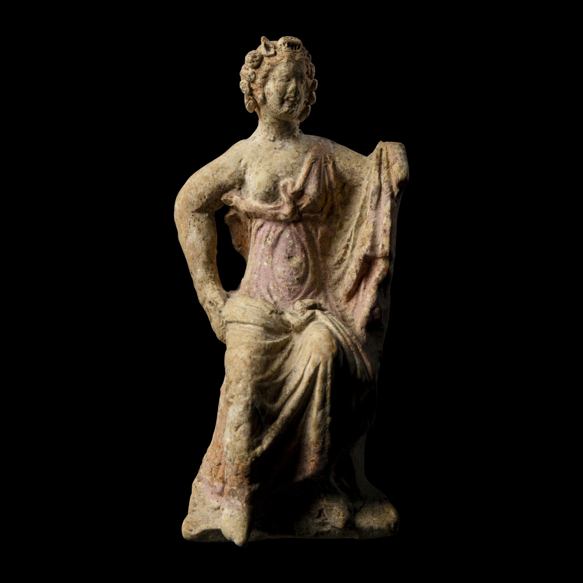 A Greek Terracotta Figure