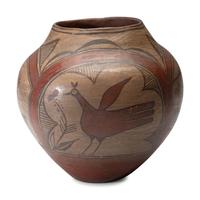 Zia Polychrome Pottery Jar