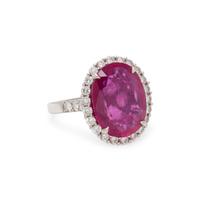 COMPOSITE GEMSTONE AND DIAMOND RING